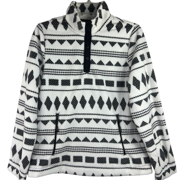 New-telluride Clothing Company Aztec Western Fleece Pullover Sweat Shirt SZ MD - Picture 1 of 13